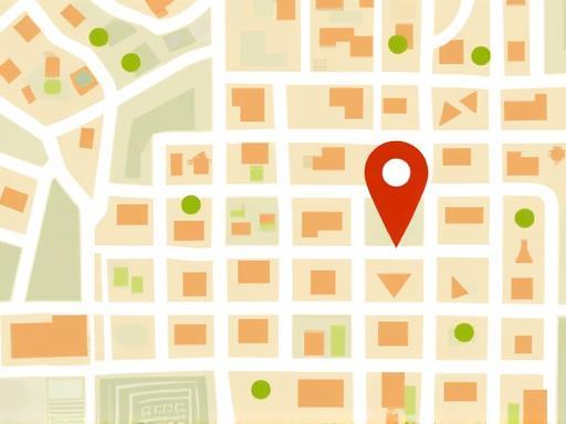 Illustration showing location on a map of Barcelona